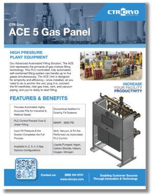ACE 5 Gas Panel