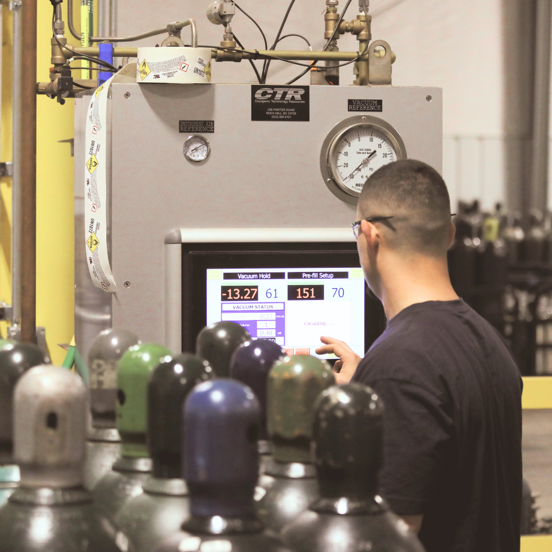 CTR Cryo Automated Cylinder Fill Solution