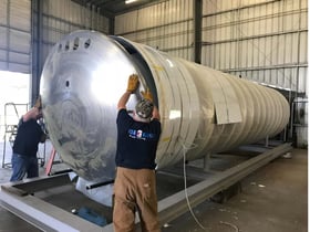 1 CO2 Tank Refurbishment