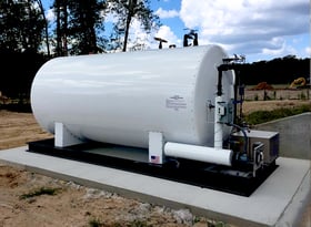 3 - Custom CO2 Horizontal Storage Tank Engineering Fabrication Services