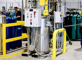 4 - CO2 Water Bath Vaporizer - Control Panels - Piping