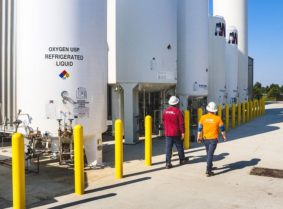 Cryogenic - Field Services - Industrial Gas - Medical Gas - Bulk Equipment - Fill Plants