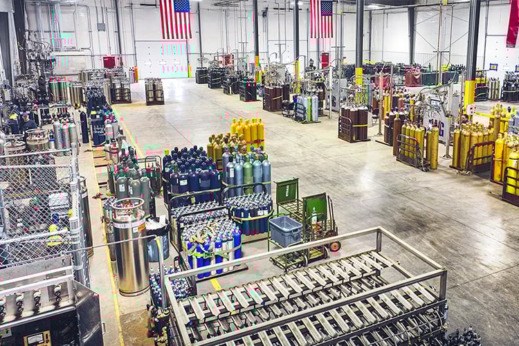 Turnkey Industrial Cylinder Fill Plant