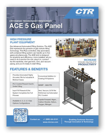 ACE 5-Gas Control Panel for Automated High Pressure Cylinder Filling_Brochure Cover