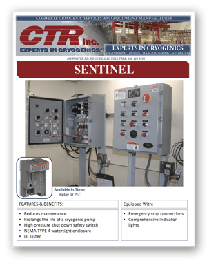 CTR_SENTINEL Cryogenic Pump Control & Automation System Brochure - cover