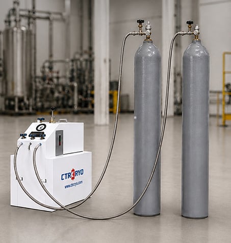 9 - Cardox CO2 Cylinder Filling - Transfer -  Pressurization Unit
