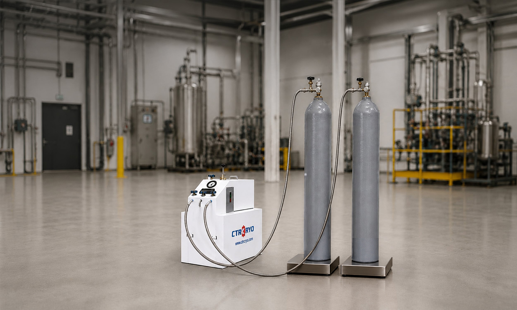 Carbon Dioxide Cylinder Filling Unit  - CFU - 10-10