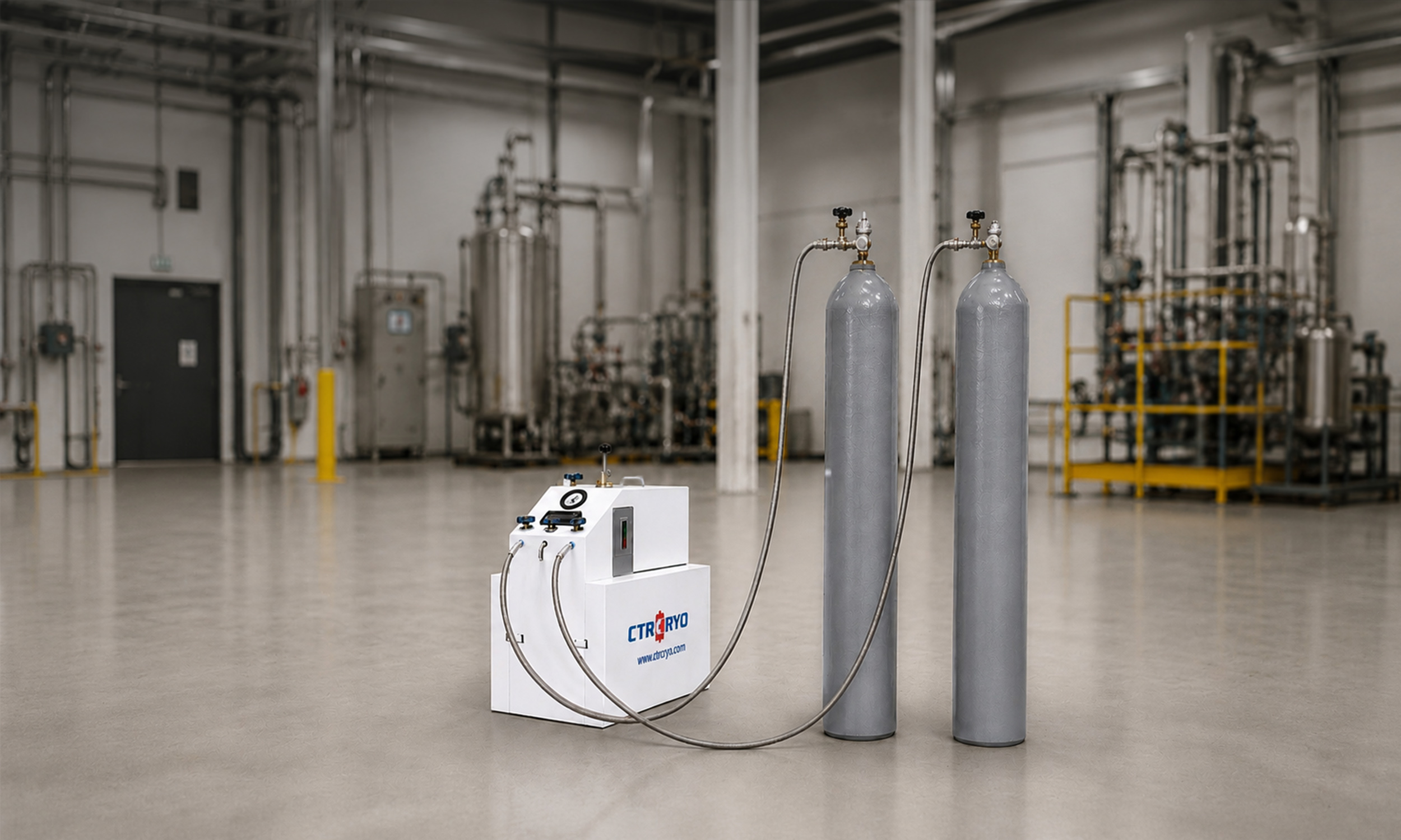 Carbon Dioxide Cylinder Filling Unit  - CFU - 10-6