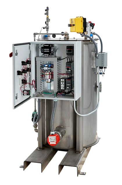 CO2 Water Bath Vaporizer Control Panel  - Cryogenic Automation & Controls