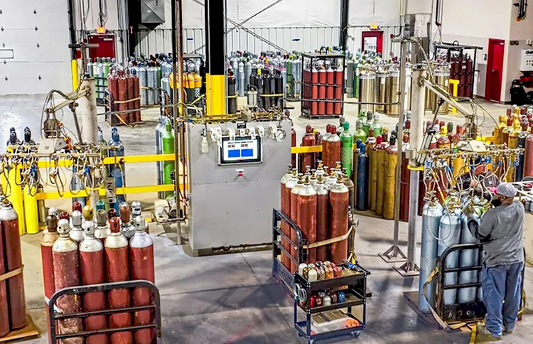 Gas Filling Automation & Control Panel - CO2