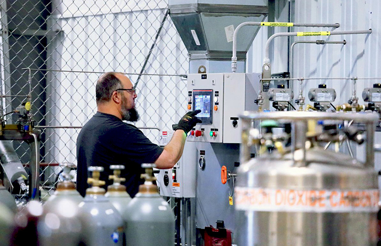 6 - Duplex CO2 Cylinder Fill Panel for Control & Automation