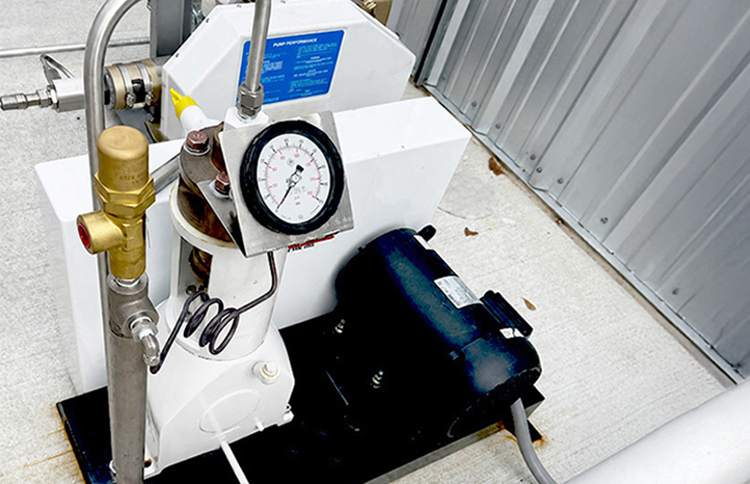 CO2 cylinder filling pump - Cardox CFU