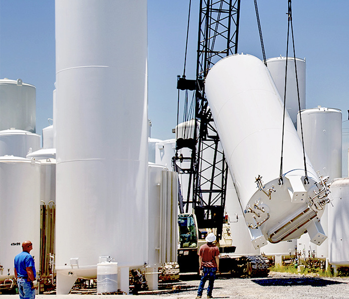 1 - Vertical Cryogenic Bulk Storage Tanks