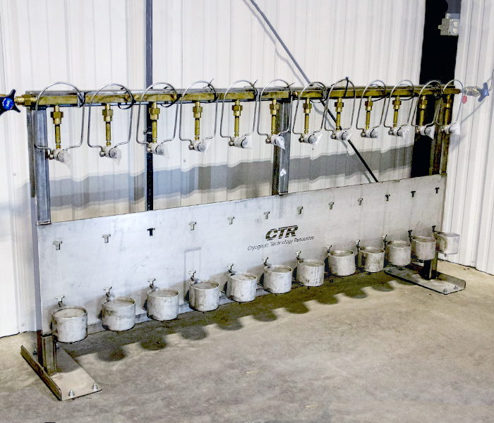 3 - - Linear Opus Medical High Pressure Gas Cylinder Filling System